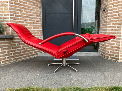 Jori Mensana Relax Large Mono-Move, Rood Celia Cherry Leder