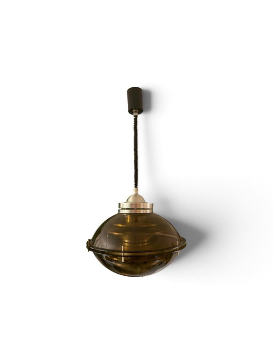Lampada a sospensione vintage Herda Space Age – Anni '70 – Pendant – Plafoniere, Aluminium, Plastic (photo 4 of 7)