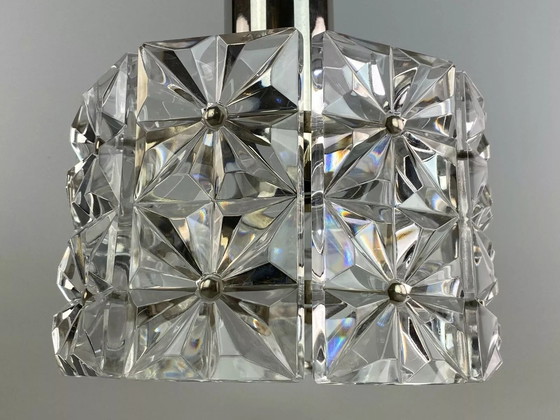 Image 1 of Lampada da soffitto anni &#39;60 e &#39;70, lampada in vetro, Kinkeldey Space Age anni &#39;60 e &#39;70