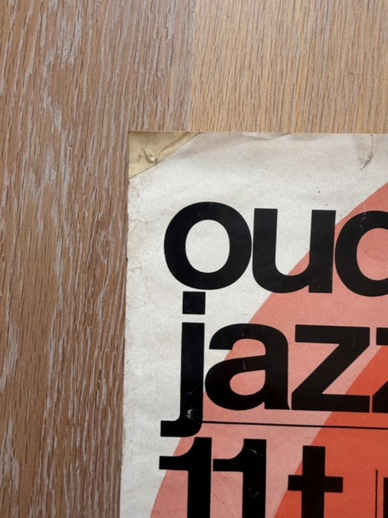 Image 1 of Oude Stijl Jazz Festival Breda, affiche vintage, imprimée aux Pays-Bas