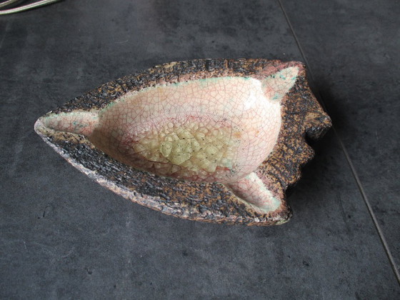 Image 1 of Pieter Groeneveld, posacenere, smaltato, con interno screpolato, marchiato.
