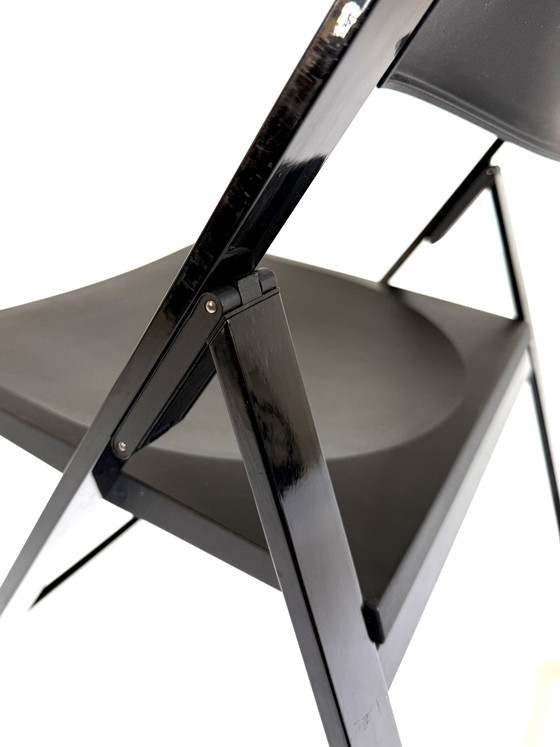 Image 1 of Sedia pieghevole 4x Design 'P08', Justus Kolberg, Tecno '90