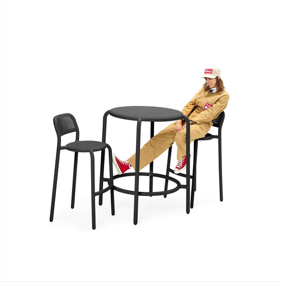 Image 1 of Fatboy 'Toni Haut Bistrot' Bartisch anthrazit