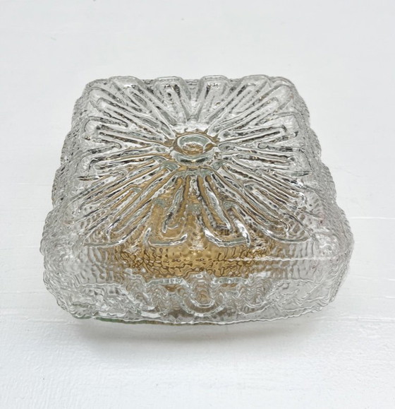 Image 1 of Set of 2 Limburg Glashütte ceiling lamps, 1960s