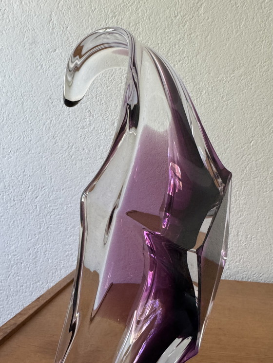 Image 1 of Coppa di cristallo di ametista 70s