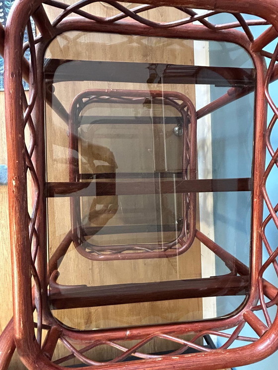 Image 1 of Rotan Theeserveerwagen/Trolley