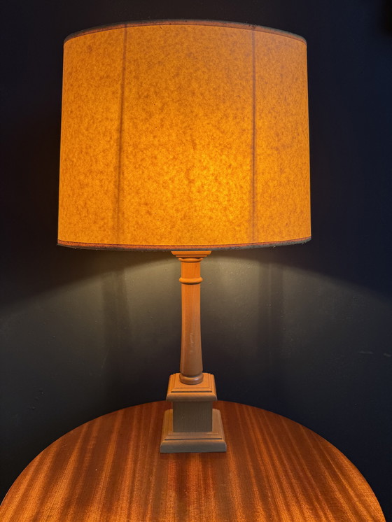 Image 1 of Lampada in legno di faggio di Laura Ashley, anni '70