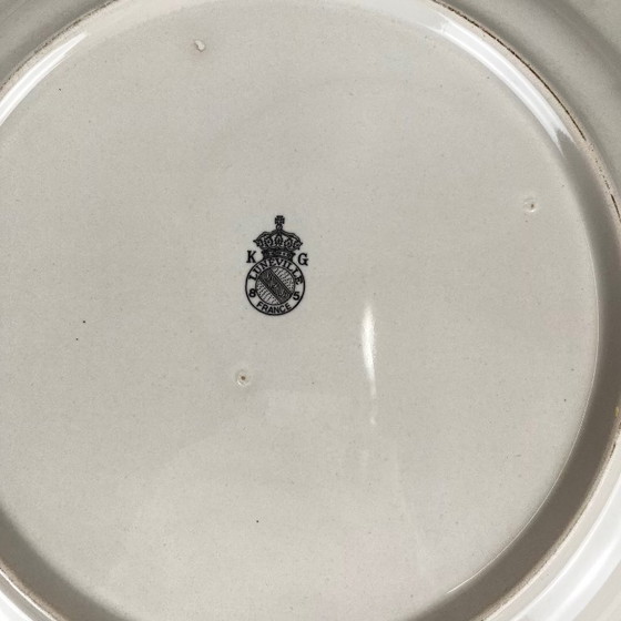 Image 1 of Gebaksbord "Reverbere" van KG Lunéville