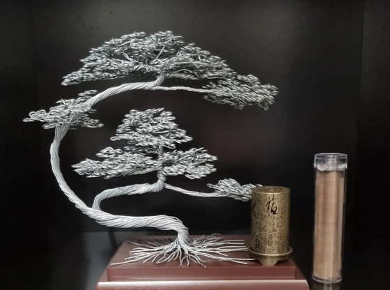 Image 1 of Bonsai draadsteun: Hout