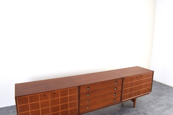 Image 1 of Mid-Century Teak Sideboard by Rolf Rastad & Adolf Relling for Gustav Bahus