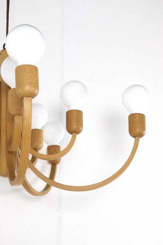 Domus Hanglamp Kroonluchter Vintage Eiken – Hanglampen, Wood (photo 3 of 20)