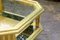 Vintage Octagonal Brass Coffee Table by Rodolfo Dubarry, 1970s – Coffee table books (photo 12 of 16)