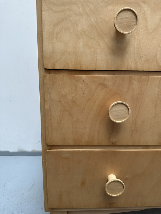 Image 1 of Mid Century Fosby Verken Refreshed Birch Dresser