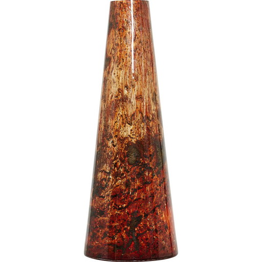 Vase vintage en verre de Murano, 1970
