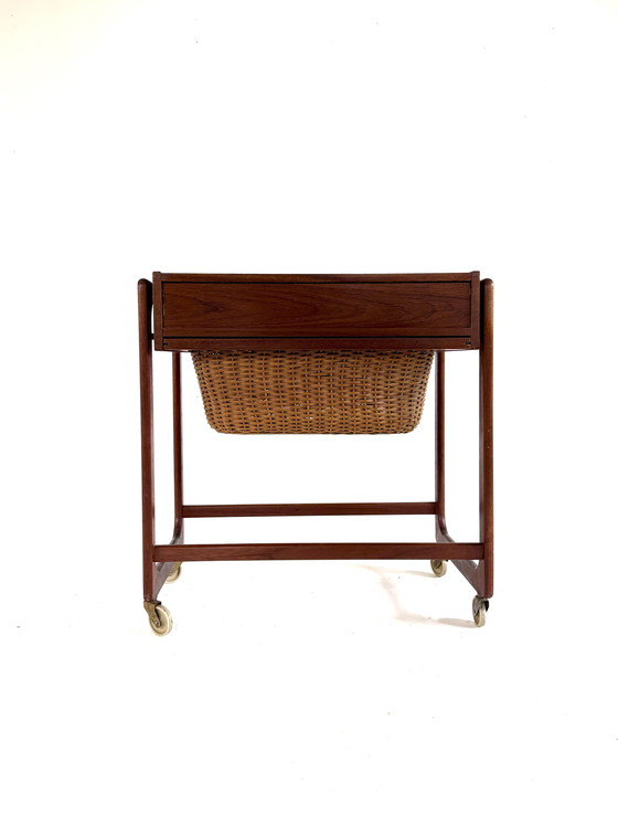 Image 1 of Boîte à couture danoise vintage, BR Gelsted '60