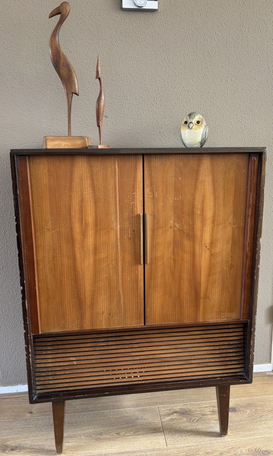 Image 1 of Vintage Philips TV Cabinet Lowboard Cabinet from the 60s