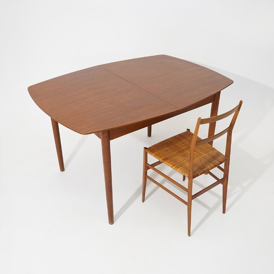 Image 1 of Teak table with extendable top, 1960s