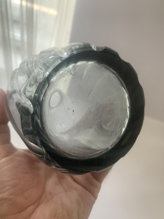 Image 1 of Wilhelm Wagenfeld Likörflasche Flasche liquor bottle Eremit Vereinigte Lausitzer Glaswerke Weißwasser WMF Bauhaus Design
