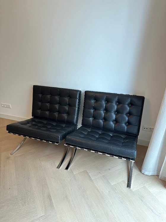 Image 1 of 2 sedie vintage Barcellona MR90 1960/1970