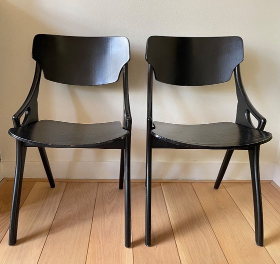 Image 1 of Zwei Stühle von Arne Hovmand Olsen