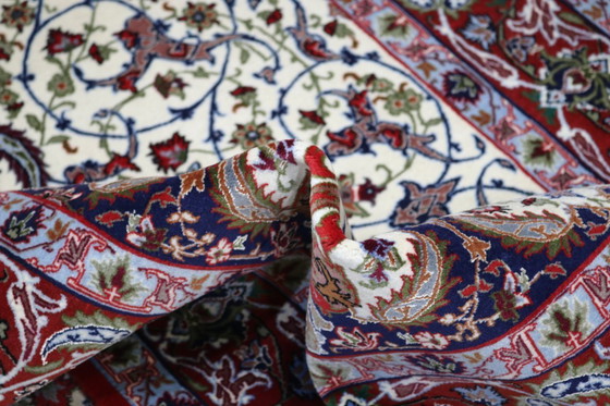 Image 1 of Tappeto persiano Isfahan Vecchio Molto Fine Con Seta 160 X 110 Cm