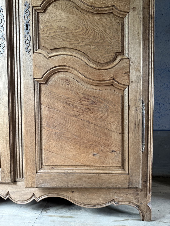 Image 1 of Armadio antico francese in rovere fine 800