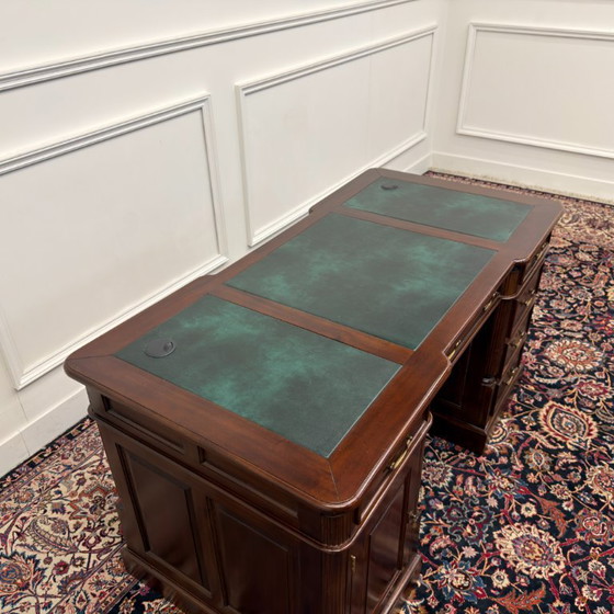 Scrivania Classica Inglese – Scrivanie, Leather, Wood (photo 16 of 21)