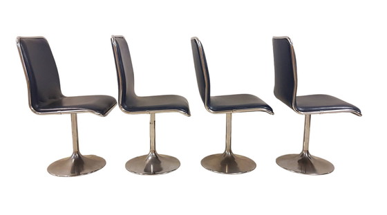 Image 1 of Sedie a tromba a tulipano Tacke dell'era spaziale degli anni '70