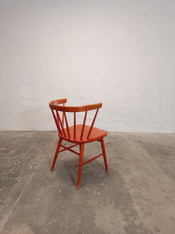 Image 1 of Vintage Florida Florett spijlenstoel