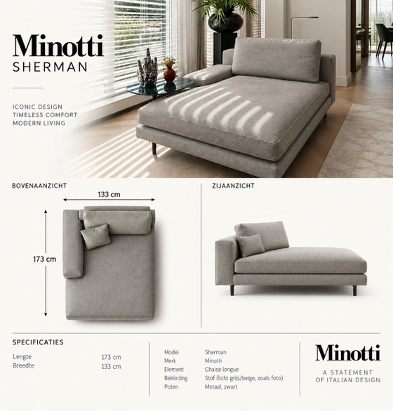 Divano Minotti Sherman – Divani 3 posti, Other (photo 3 of 15)
