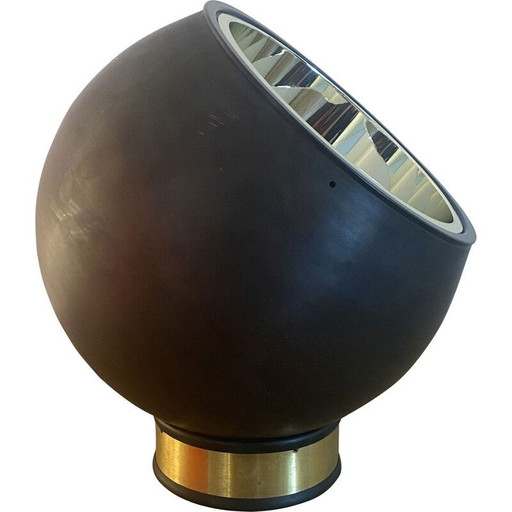 Vintage copper ball lamp, 1970
