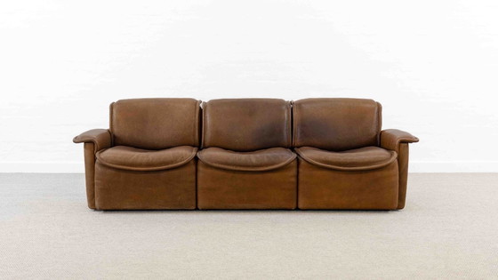 Image 1 of Modular De Sede Sofa DS-12 in Cognac Leather, 70s