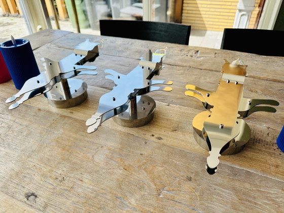 Image 1 of Marca van Egmond Reloj de noche barroco 31 cm de alto 1 pieza