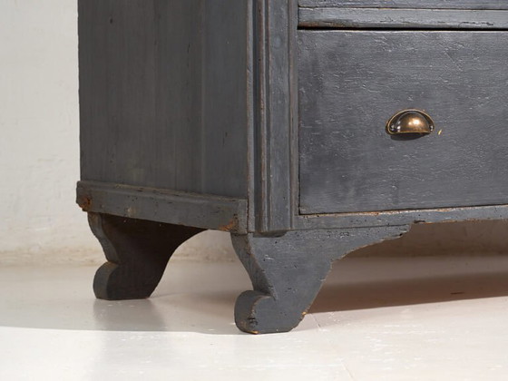 Commode grise antique (c.1920) #26 (photo 26 of 40)