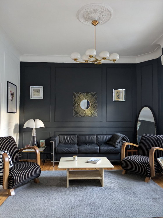 Image 1 of Tavolino da caffè vintage in travertino italiano