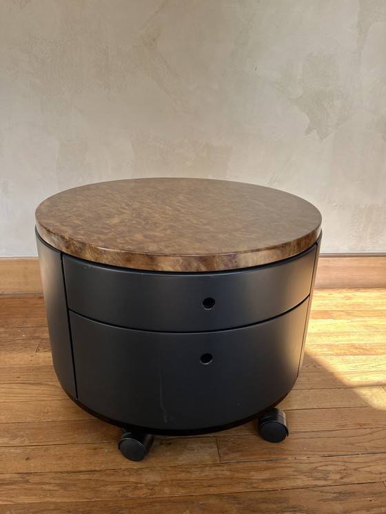 Image 1 of 2x Round Night Table Mobil Girgi