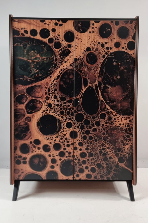 Vintage kledingkast, jaren 70