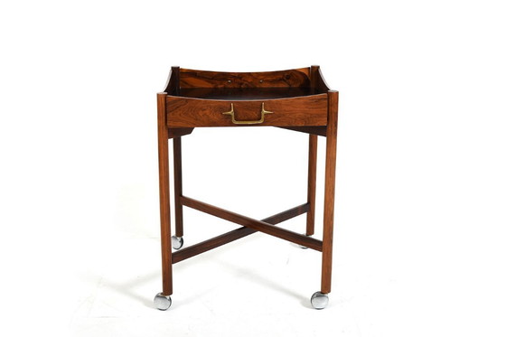 Image 1 of Table pliante à plateau de Mogens Lysell, Danemark, années 1960