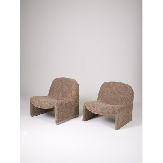 Image 1 of Pair of vintage Alky armchairs by Giancarlo Piretti for Artifort, Italy 1970