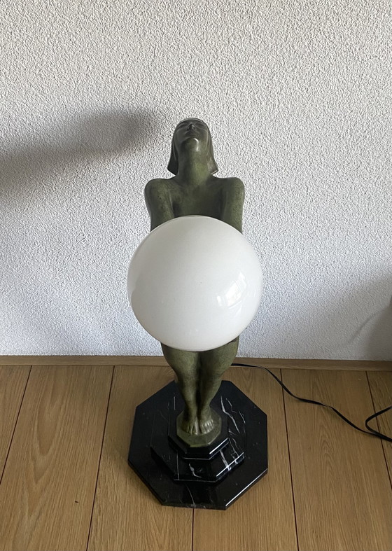 Image 1 of Lampadaire vintage Clarté Max Le Verrier