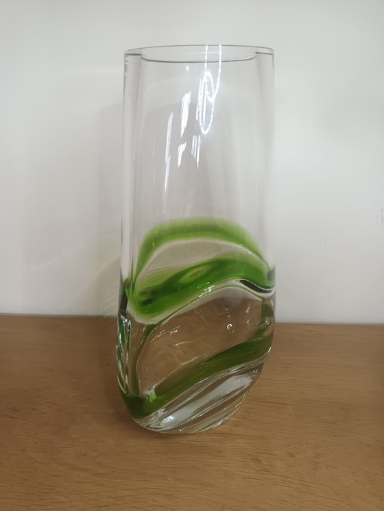 Image 1 of Kronos crystal vase.