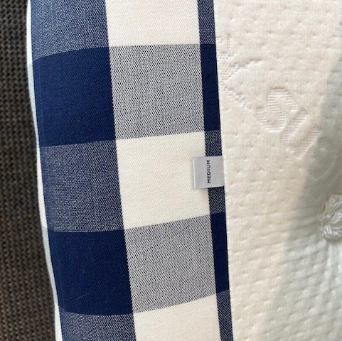 Image 1 of Hästens Eala Blue Check box spring - 180x200