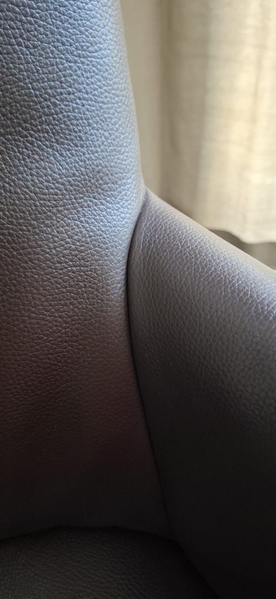6 KING METAL Armchairs by Jan Neggers – Dining chairs, Leather (photo 7 of 13)