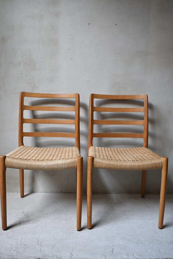 Danish Design Dining Chairs Niels Otto Møller Model 85 – Wood (photo 6 of 15)