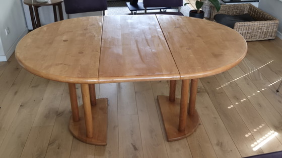 Image 1 of Hoogwaardige Team 7 Uitschuifbare Eettafel – Massief elzenhout