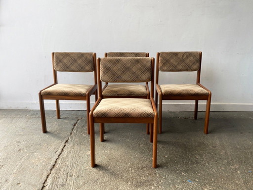 Set of 4 1960’s Mid-Century Dining Chairs by G Plan