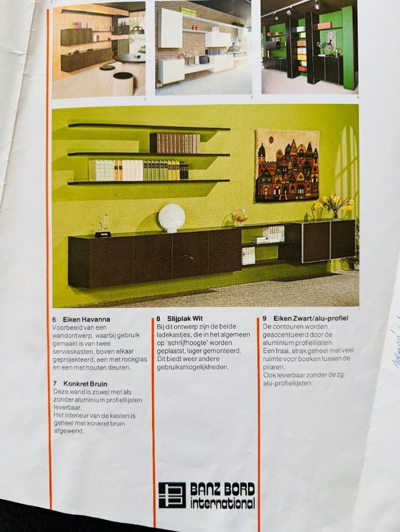 Image 1 of Vintage Banz Modular Wall System | Dutch Modernism, 1970s/80s