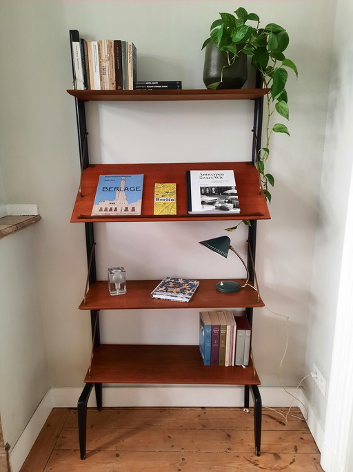 Parete attrezzata Louis van Teeffelen, anni '50