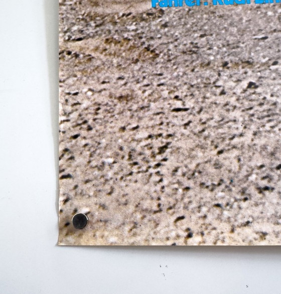 Image 1 of 🏁 Originele vintage Porsche 924 poster uit de jaren 70 - XL 76 × 102 cm