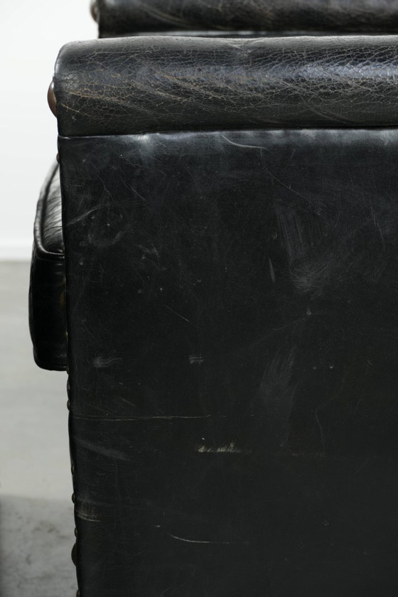 Image 1 of 2 x Einzigartige, besondere, elegante Kuhfell-Sessel mit Lederbeinen